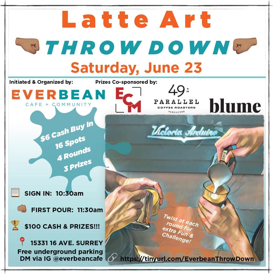 Latte Art Throwdown Comes to Surrey
