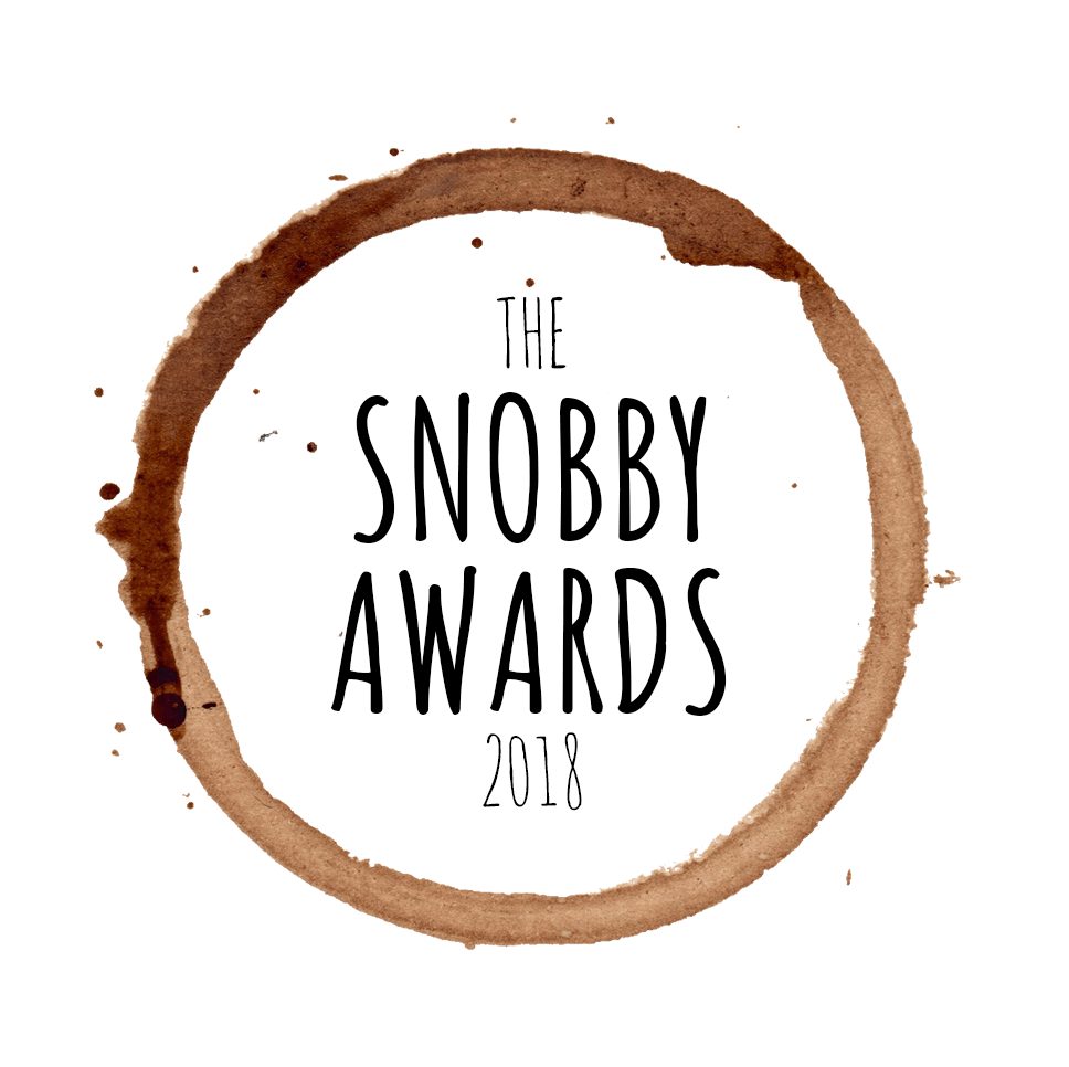 Cast your vote in the 2018 Snobby Awards and win 100 cups of coffee