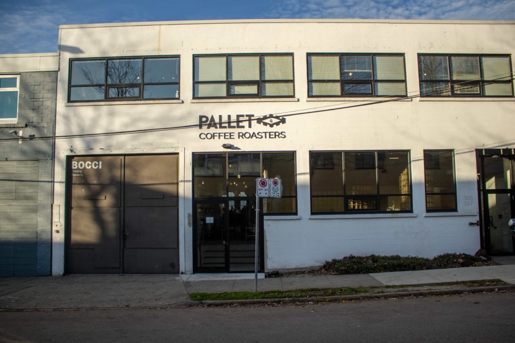 The outside of Pallet HQ